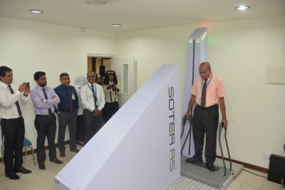 ހަށިގަނޑުގައި ރައްކާކޮށްގެން އެތެރެކުރާ ތަކެތި ހޯދަން ބޮޑީސްކޭނަރެއް އެއާޕޯޓުގައި ގާއިމުކޮށްފި