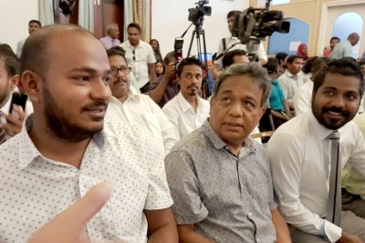 ރެޑްވޭވް ސަލީމާއި އެމްޕީ ޝުޖާއު ރައީސް ޔާމީން ފެކްޝަނާ ގުޅިވަޑައިގެންފި