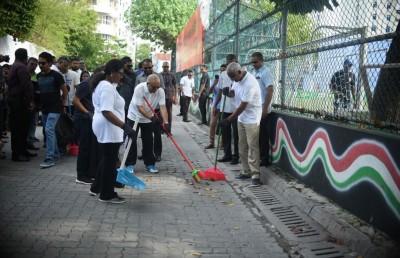 ޖަޒީރާވަންތަ ސިފަ ދެމެހެއްޓޭނީ ވެށި ސާފުކޮށްގެން: ރައީސް