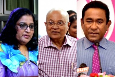 ޕީޕީއެމްގެ މަސްއޫލުވެރިންނަކީ ރައީސް މައުމޫން، ރައީސް ޔާމީން އަދި އާޒިމާ: އިލެކްޝަންސް ކޮމިޝަން
