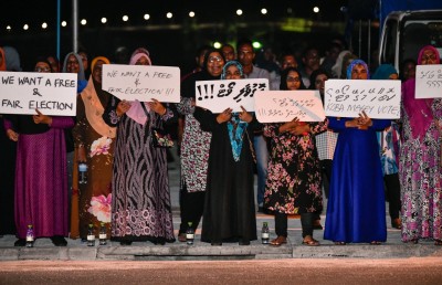 ޔާމީންގެ ދިފާއުގައި ޕީޕީއެމުން މަގުމައްޗަށް