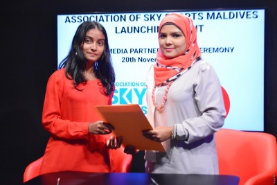 ސްކައި ސްޕޯޓްސްގެ ބޮޑު ހަރަކާތެއް މާލޭގައި ބާއްވަނީ، އޮންލައިން މީޑިއާ ޕާޓްނަރަކަށް ސަން