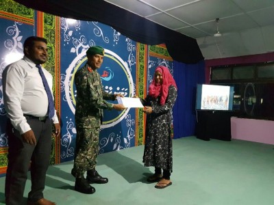 ދާންދޫގައި ހިންގި ފަތަން ދަސްކޮށްދޭ ޕްރޮގްރާމް ނިންމާލައިފި