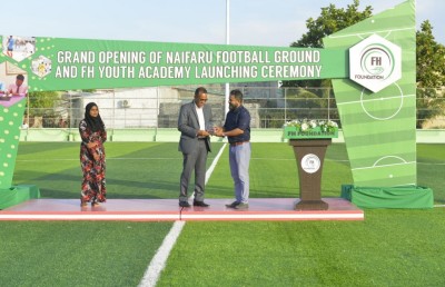 އެފްއެޗް ފައުންޑޭޝަނުން ނައިފަރުގައި ޓާފް ދަނޑެއް އަޅައިފި