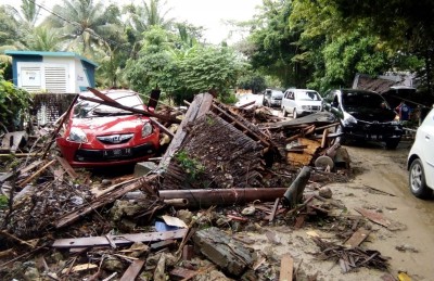 އިންޑޮނީޝިއާ އަށް އެރި ސުނާމީގައި 62 މީހުން މަރުވެއްޖެ