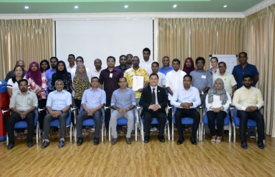 ސައިރިކްސް ކޮލެޖުގެ ވޯކްޝޮޕެއްގައި ބައިވެރިވި 27 މީހަކަށް ސެޓްފިކެޓް ދީފި