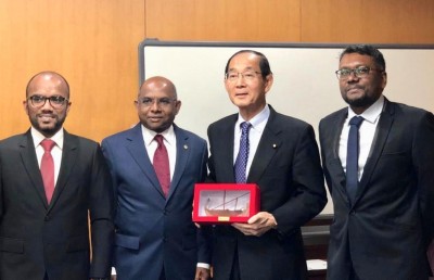 ތަރައްގީގެ އާ މަޝްރޫއުތަކެއް ރާއްޖޭގައި ހިންގުމަށް ޖަޕާނާއެކު މަޝްވަރާކޮށްފި