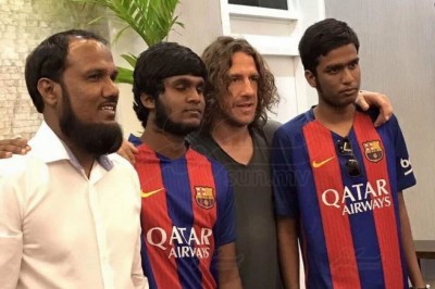 ސިޔާމް-މައުރޫފް ކަޕް ފައިނަލް މެޗުގެ ހާއްސަ މެހެމާން ޕުޔޯލް ރާއްޖެ އަތުވެއްޖެ