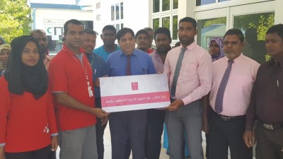 ހަތަރު ހޮސްޕިޓަލަކަށް ދިރާގުން އޮކްސިޖަން ކޮންސެންޓްރޭޓަރު ހަދިޔާ ކޮށްފި