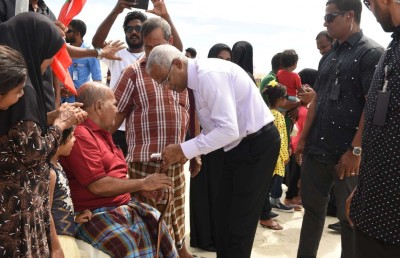 ސުނާމީ ކާރިސާއަކީ އިމްތިހާނެއް، ކާމިޔާބުވީ އަގީދާ ވަރުގަދަވީމަ: ރައީސް