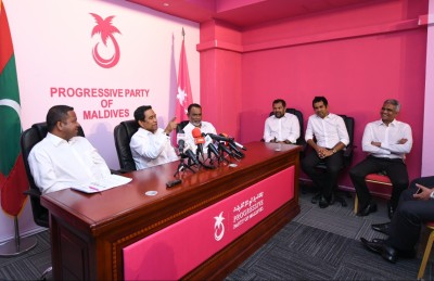 ޔާމީންގެ އާ ޕާޓީ ވަރުގަދަކުރަން ޕީޕީއެމް ހިންގުން ހުއްޓުމަކަށް!