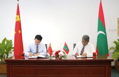 ފޮރިން މިނިސްޓްރީގެ އިމާރާތް މަރާމާތުކުރަން ޗައިނާއާ އެކު ސޮއިކޮށްފި