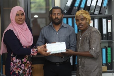 ތެލެސީމިއާ ކުދިންނަށް ބޭނުންވާ ބޭހާއި ވަސީލަތްތައް ތެލެސީމިއާ ސޮސައިޓީން އެމްބީއެސްއަށް ދީފި