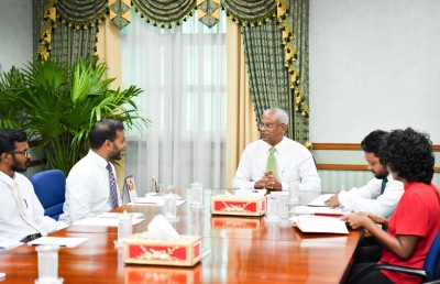ފުވައްމުލަކު ސިޓީ ކައުންސިލް މެމްބަރުންނާ ރައީސް ބައްދަލު ކުރައްވައިފި