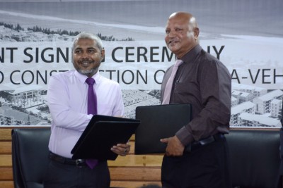 ސަރުކާރު މުވައްޒަފުންނަށް ޚާއްސަ ފްލެޓުތައް އެޅުމަށް އަމީން ކޮންސްޓްރަކްޝަންއާ ހަވާލުކޮށްފި