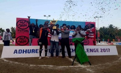 އައްޔަގެ ހެޓްރިކާއެކު އަދުރޭ ފުޓްސަލް ޗެލެންޖް ކަންމަތި އެފްސީން ކާމިޔާބުކޮށްފި