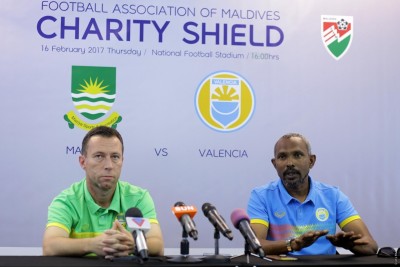 ޗެރިޓީ ޝީލްޑް މެޗު: ދެ ޓީމުން ވެސް ސަޕޯޓަރުންގެ އެހީތެރިކަމަށް އެދެފި