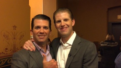 ރާއްޖޭގައި އިންވެސްޓް ކުރެއްވުމަށް ޓްރަމްޕުގެ ދަރިކަލުން ޝައުގުވެރިވޭ!