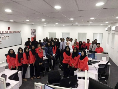 ބީއެމްއެލްއިން އައްޑޫގައި އެންމެ ޒަމާނީ ކޮންޓެކްޓް ސެންޓަރެއް ގާއިމްކޮށްފި