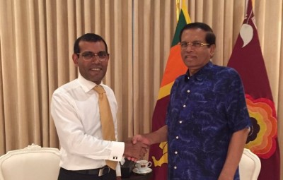 ސްރީލަންކާގެ ރައީސްއާ ނަޝީދު ބައްދަލުކުރައްވައިފި