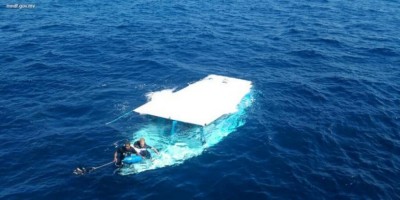 ކާށިދޫ ކަނޑަށް ދޯންޏެއް ބަންޑުން ޖަހައިލައިފި