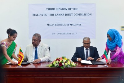 ސްރީލަންކާ ރާއްޖެ ޖޮއިންޓް ކޮމިޝަނުގެ މިނިސްޓީރިއަލް ބައްދަލުވުން ބާއްވައިފި