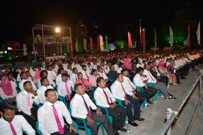 ރައީސް ޔާމީން ޕީޕީއެމްއާ ހަވާލުވި ފަހުން 20،000 މީހުން އަލަށް ގުޅިއްޖެ: ހަލީލް