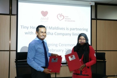 "ކެއާ ފޯ ޓައިނީ ހާޓްސް ކޭމްޕް"ގެ ޕާޓްނަރަކަށް އާސަންދަ ހަމަޖައްސައިފި