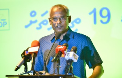 މަޖިލިސް އިންތިޚާބުގައި އެމްޑީޕީން ބޮޑު ބައެއް ހޯދަން ޖެހޭ: ރައީސް