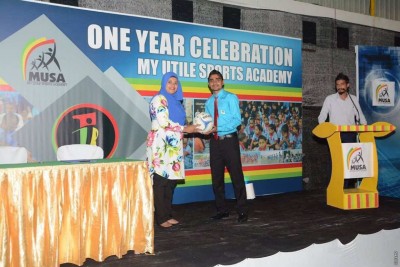 މައި ޔުޓައިލް ސްޕޯޓްސް އެކަޑަމީއަށް އެއް އަހަރު ފުރުން ފާހަގަކޮށްފި