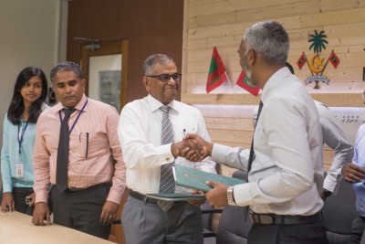 އިންޖީނުގެއެއް އެޅުމަށް މާލޭ އިންޑަސްޓްރިއަލް ވިލެޖުން ސްޓެލްކޯއަށް ބިމެއް ދީފި