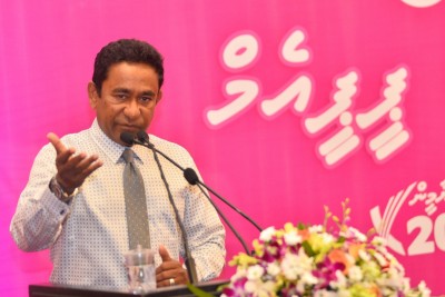އިތުބާރު ނެތް ކަމަށް ލީ މަސީހުގެ މައްސަލައަކާ ހެދިއެއް ނޫން، ވެރިކަން ވައްޓާލަން: ރައީސް ޔާމީން