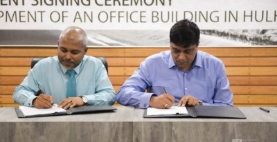 އުރީދޫ ހެޑްކުއާޓާ އެޅުމަށް ހުޅުމާލެ އިން ބިމެއްދީފި