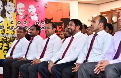 ޔާމީން އާއި ޖުމްހޫރީ ޕާޓީ ސިޔާސީ ގޮތުން ގުޅޭނެ ހާލަތެއް ނާންނާނެ: ރިޔާޒް