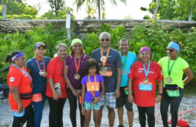 ޓީއެފްޖީގެ 5 ކިލޯމީޓަރު ދުވުމުގައި ރައީސް ބައިވެރިވެވަޑައިގެންފި