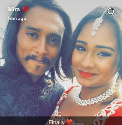 މީރާ އާއި ފާލިހް ކައިވެނި ކޮށްފި، ދެމަފިރިން ފެނުނީ ތަފާތު ގޮތަކަށް!