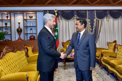 އިންޑިއާގެ ފޮރިން ސެކްރެޓަރީ ރައީސް ޔާމީނާ ބައްދަލު ކުރައްވައިފި