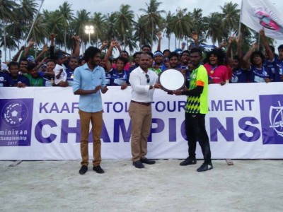 މާފުށި ބަލިކޮށް، ގުރައިދޫން ކ. އަތޮޅުގެ ޗެމްޕިއަންކަން ހޯދައިފި