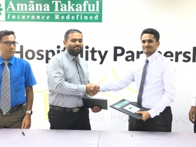 ގެސްޓްހައުސް އެސޯސިއޭޝަންގެ އިންޝޫރެންސް ޕާޓްނަރަކަށް އަމާނާ ތަކާފުލް