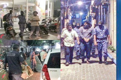 އޮޕަރޭޝަންގައި އަތުލައިގަތީ މާލޭގައި ބޮން ގޮއްވަން އުޅުނުކަމަށް ބެލެވޭ ބައެއް