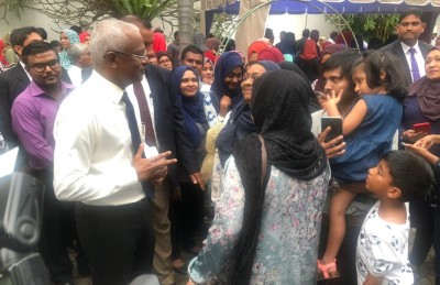 ލަންކާގައި ދިރިއުޅޭ ދިވެހިންނަށް އޭޕްރީލް އިން ފެށިގެން އާސަންދަ ލިބޭނެ: ރައީސް