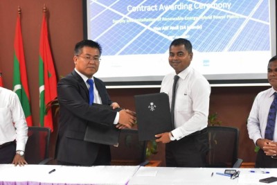ހއ. އަތޮޅުގެ ހުރިހާ ރަށެއްގައި ހަކަތައިން ކަރަންޓް އުފައްދާ ނިޒާމް ގާއިމްކުރުމަށް ހަވާލުކޮށްފި