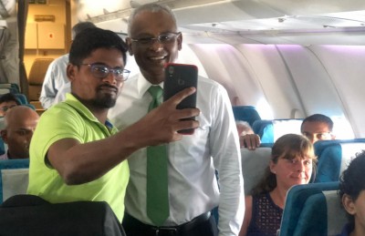 މަތިންދާބޯޓުގައި ވެސް ރައީސްގެ ފަރާތްޕުޅުން ތަފާތު މަންޒަރެއް