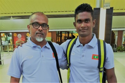 އޭޝިއަން ގްރޯން ޕްރީގައި ވާދަކުރާ ފުރަތަމަ ދިވެހި އެތުލީޓް ޗައިނާއަށް ފުރައިފި