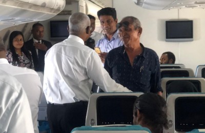 މަތިންދާބޯޓުގައި ވެސް ރައީސްގެ ފަރާތްޕުޅުން ތަފާތު މަންޒަރެއް
