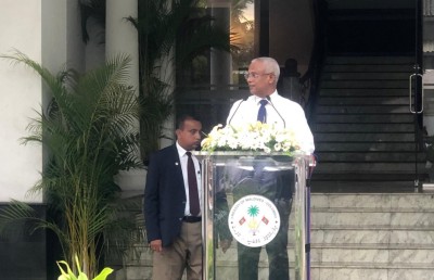 ލަންކާގައި ދިރިއުޅޭ ދިވެހިންނަށް އޭޕްރީލް އިން ފެށިގެން އާސަންދަ ލިބޭނެ: ރައީސް