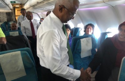 މަތިންދާބޯޓުގައި ވެސް ރައީސްގެ ފަރާތްޕުޅުން ތަފާތު މަންޒަރެއް