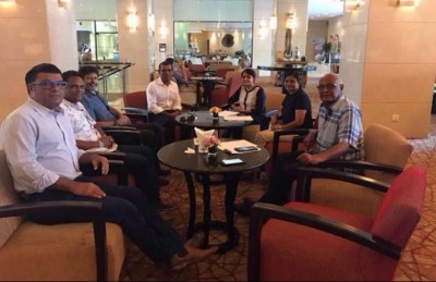 ރައީސް މައުމޫނުގެ ދަރިކަނބަލުން ޔުމްނާ، ރައީސް ނަޝީދާ ބައްދަލުކުރައްވައިފި