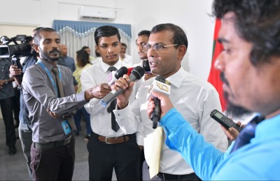 ކުރީގެ ރައީސް ނަޝީދުގެ ތައުރީފް އީސީއަށް!