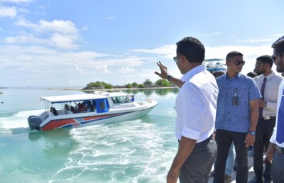 ފުވައްމުލަކާއި ފަރެސް މާތޮޑާއާ ދެމެދު ފެރީގެ ޚިދުމަތް ފަށައިފި